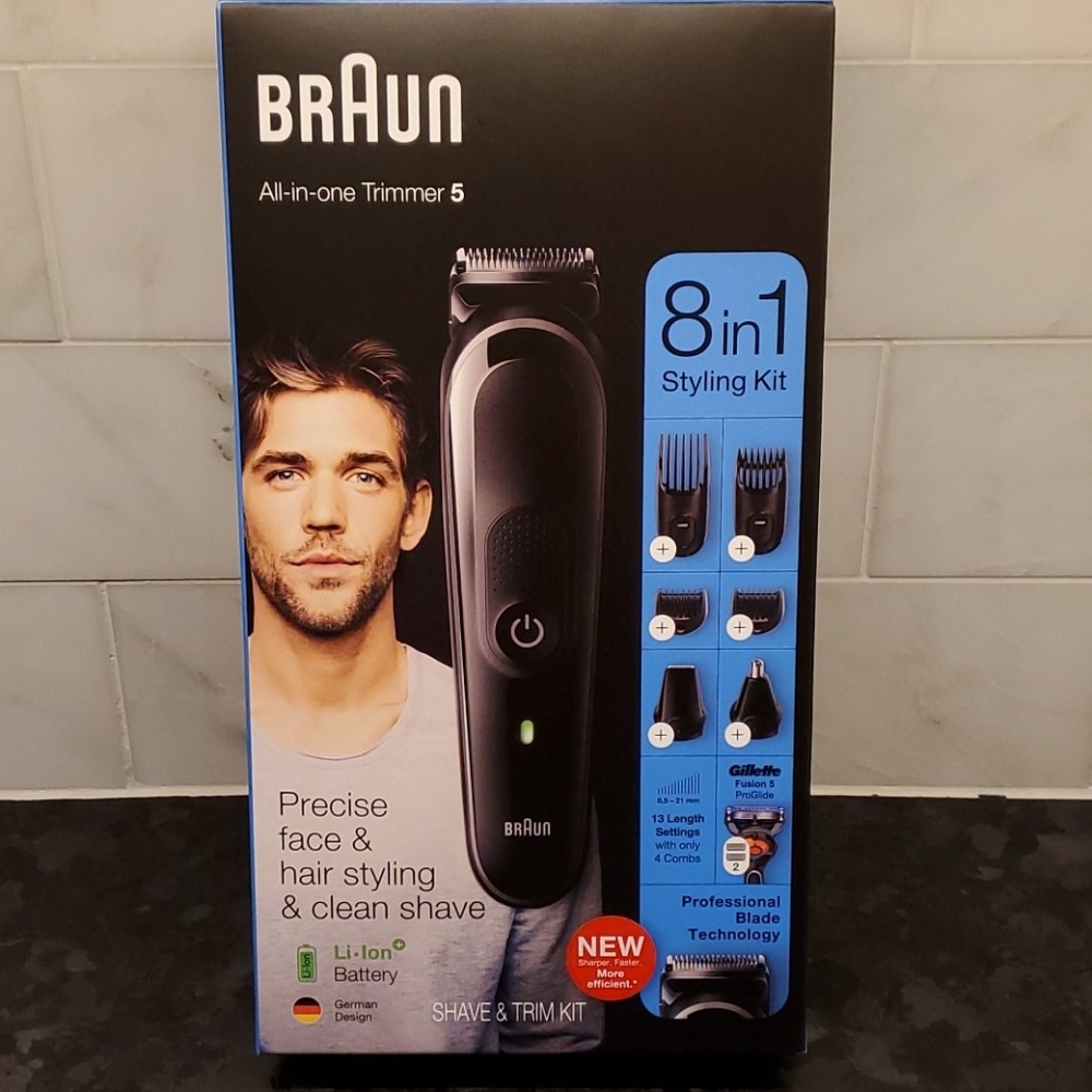 Brand New: Braun All-in-one Trimmer 5